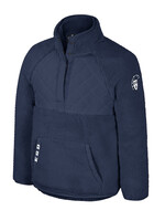 Colosseum Girl's Ellen 1/2 Snap Sherpa Jacket NVY