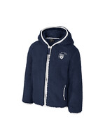 Colosseum Toddler Girl's Ellen 1/2 Snap Sherpa Jacket NVY