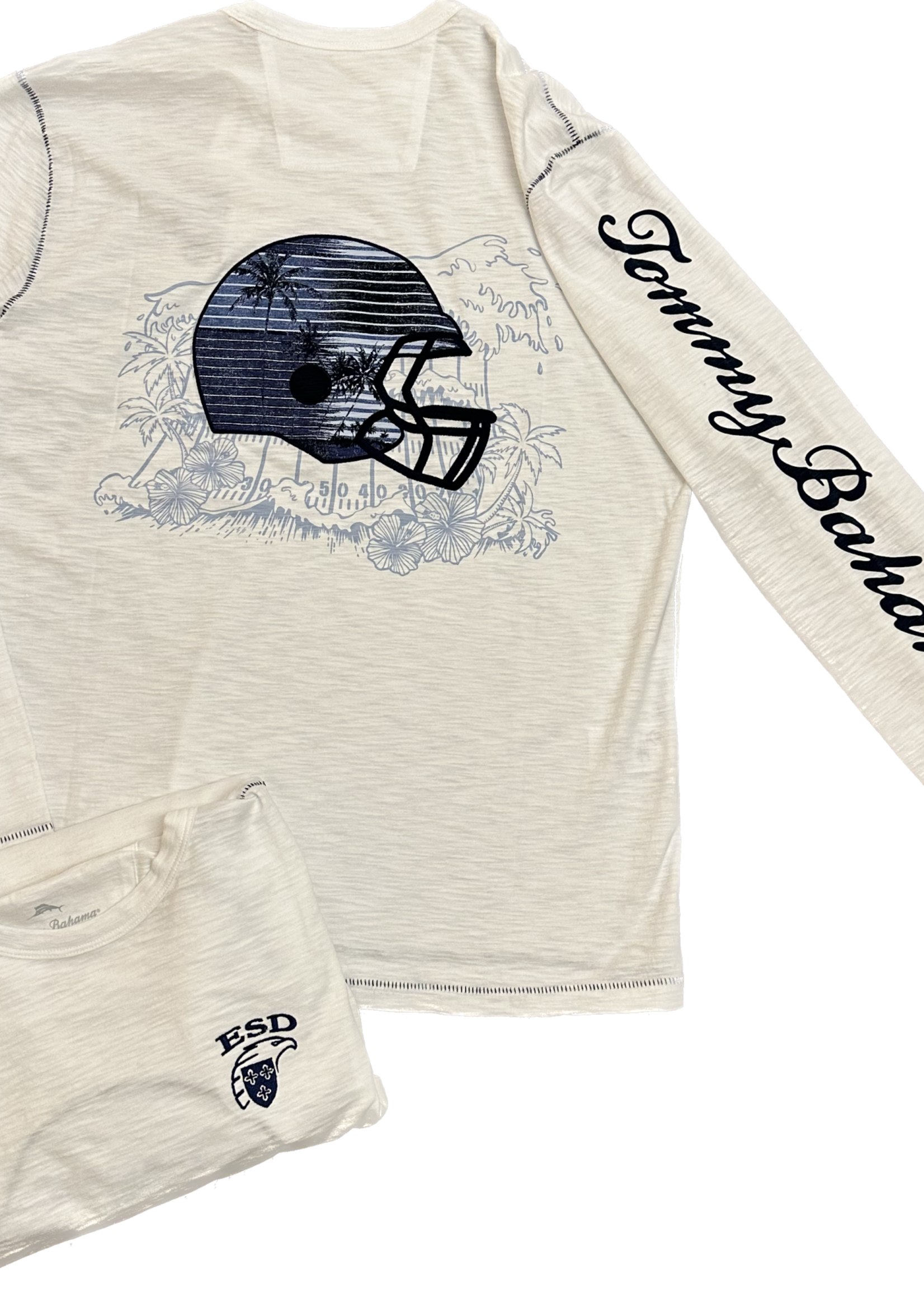 Tommy Bahama Wave Lux Rush Tee FOOTBALL