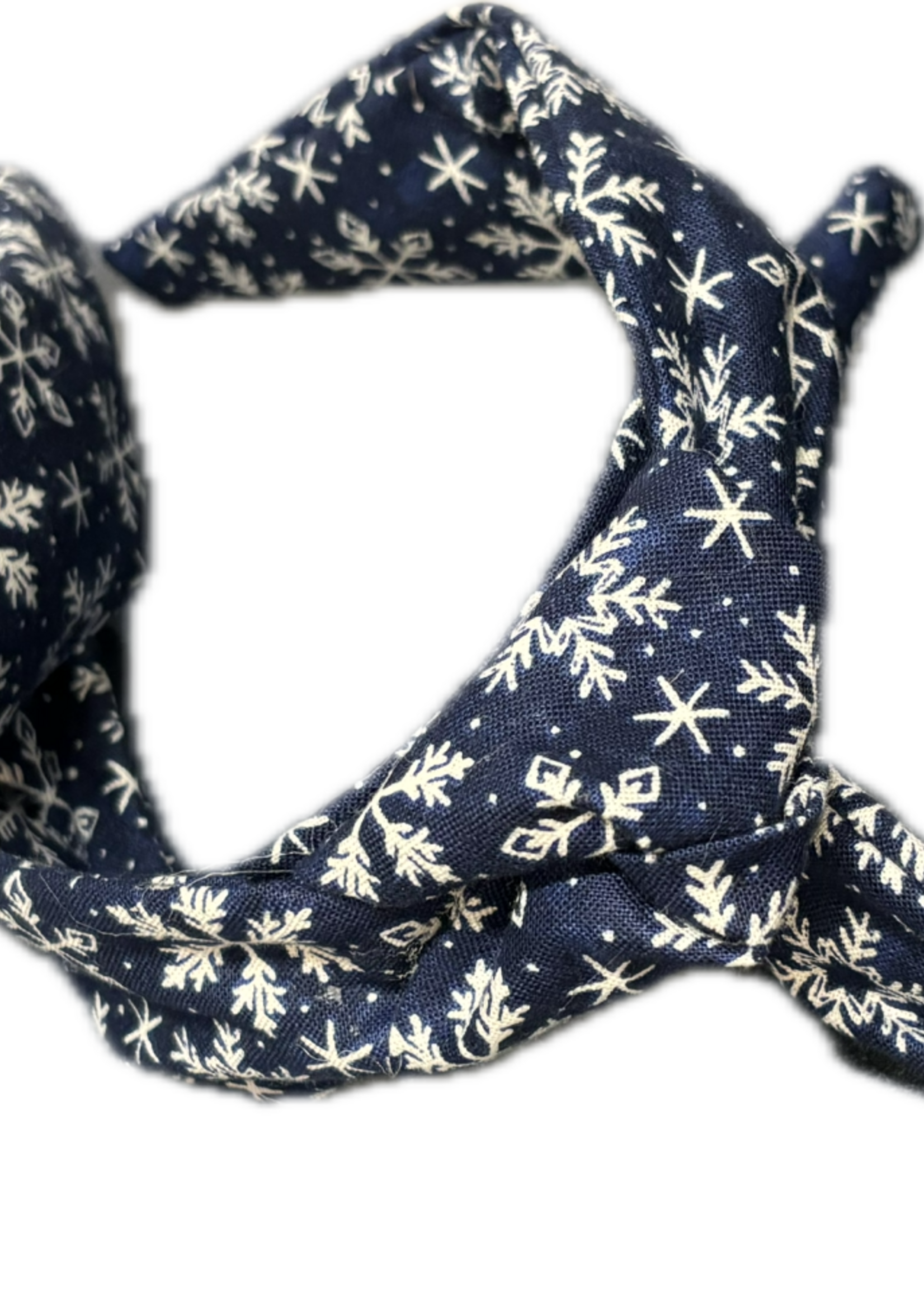 Headband Snowflake Top Knot
