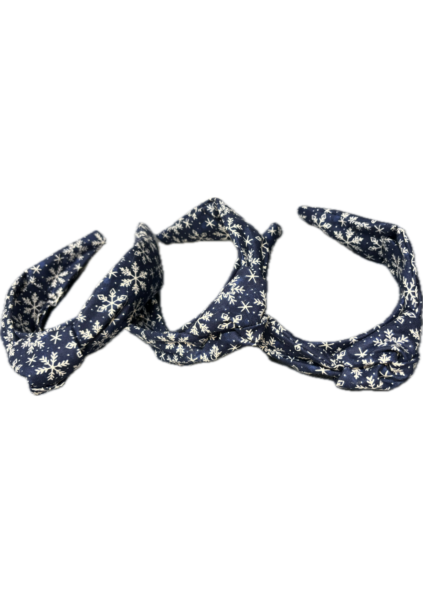 Headband Snowflake Top Knot