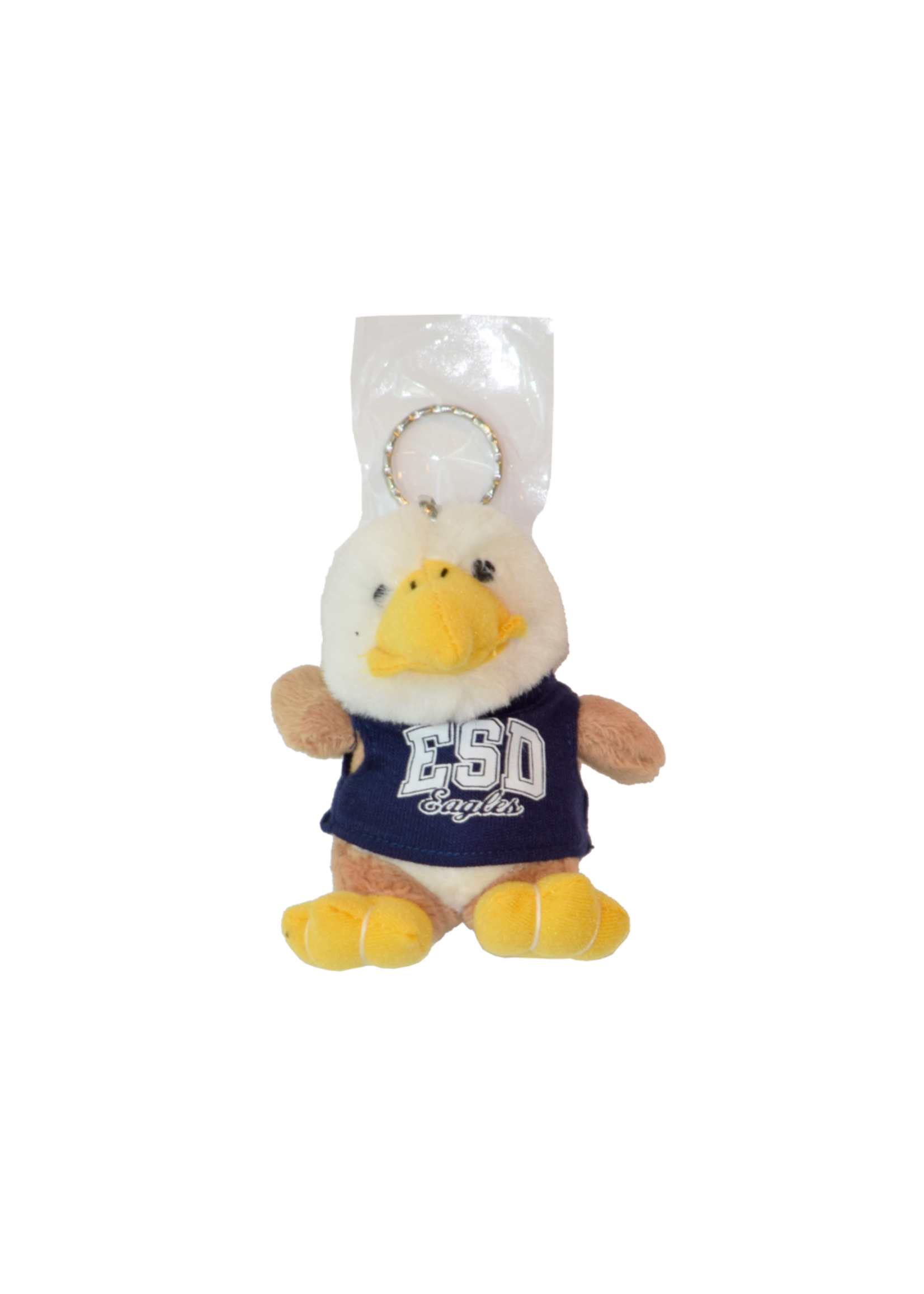 Eagle Plush- Keychain- ESD Eagles with Navy Sweater
