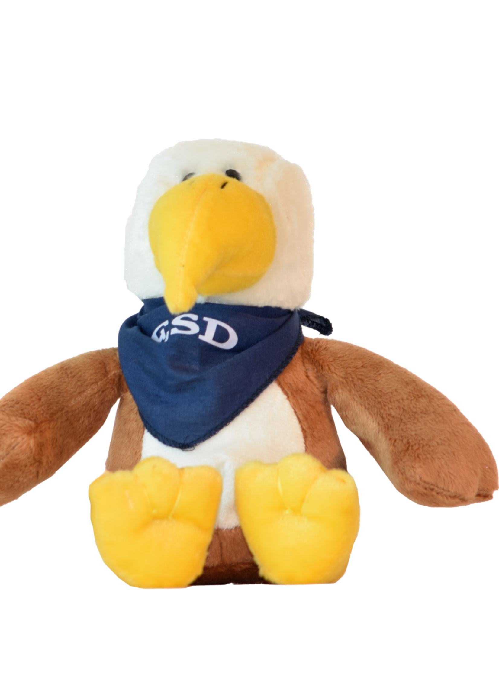 Eagle Plush- Wild Bunch with Navy Bandana