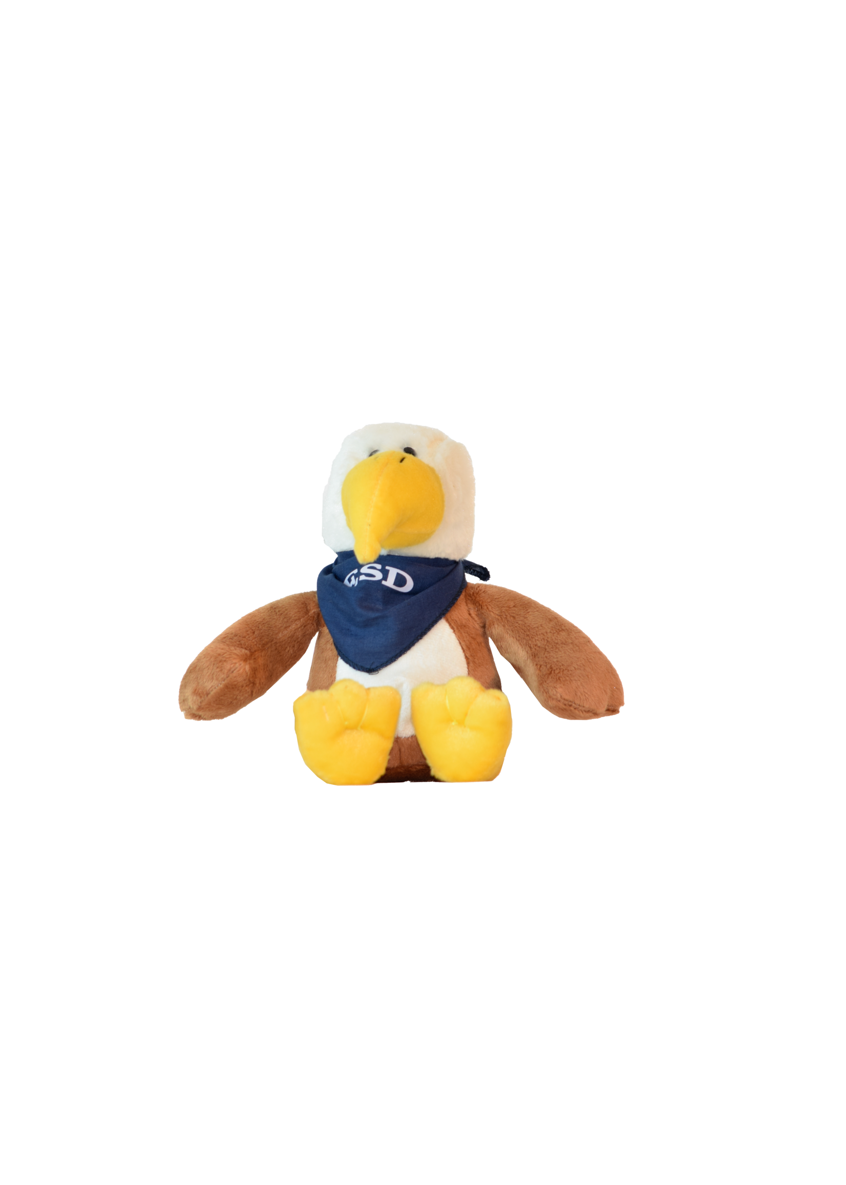 Eagle Plush- Wild Bunch with Navy Bandana
