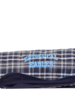 Boxercraft Plaid Blanket Navy White