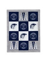L2 Spirit Blanket Gray Navy White 80x62