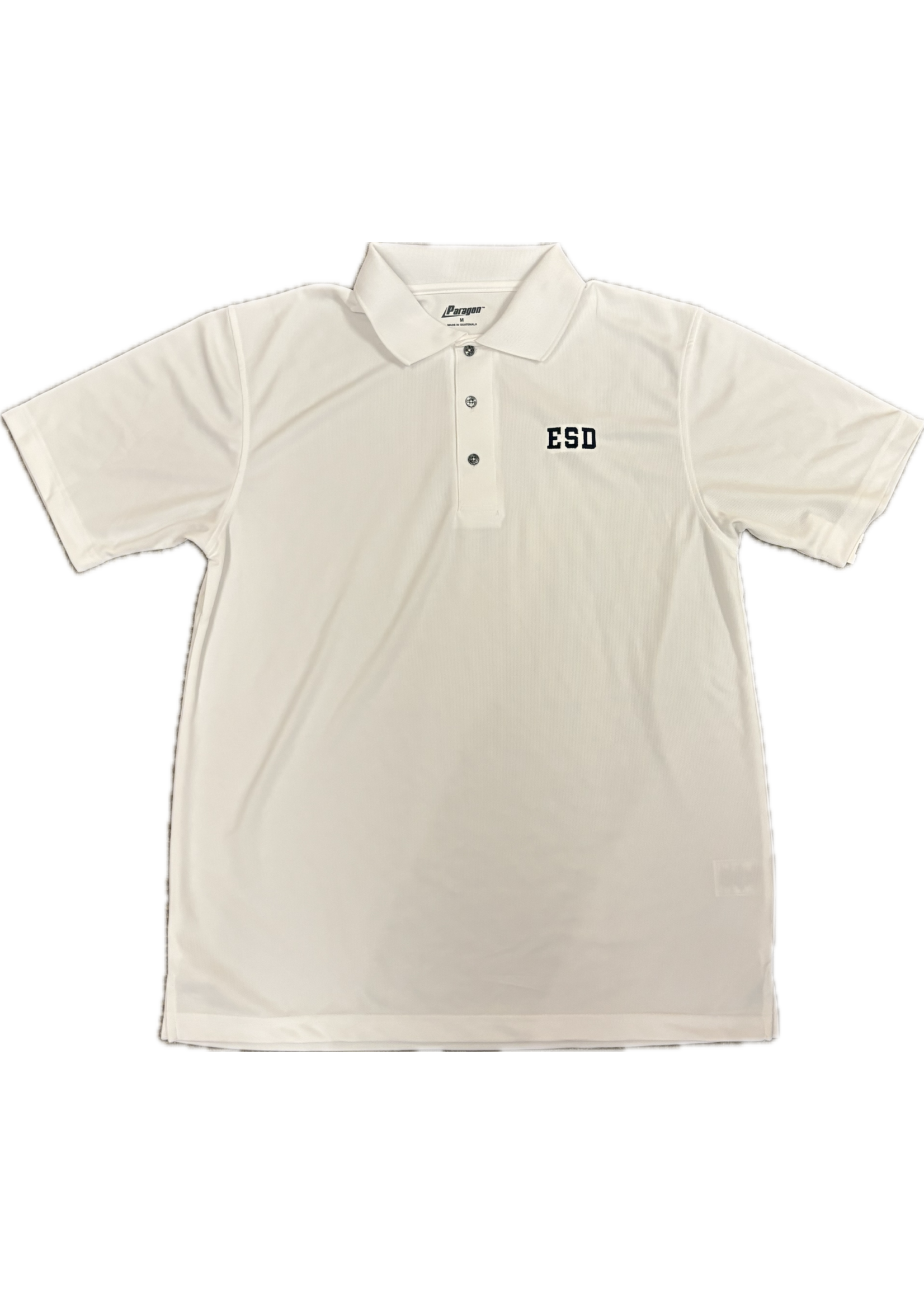 S&S Activewear ESD SM Uniform Polo WHITE
