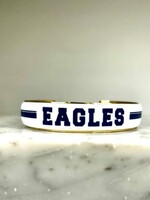 Rustic Cuff Rustic Cuff .5 Art Deco EAGLES WHT NVY Gold