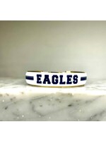 Rustic Cuff Rustic Cuff .5 Art Deco EAGLES WHT NVY Gold