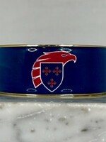 Rustic Cuff Rustic Cuff 1.0 Art Deco NVY Eagle Shield Gold