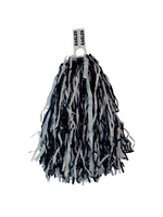Pom Poms- Navy and White