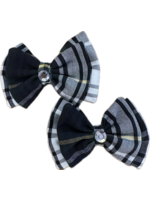 Small Bow Pair Campbell Plaid