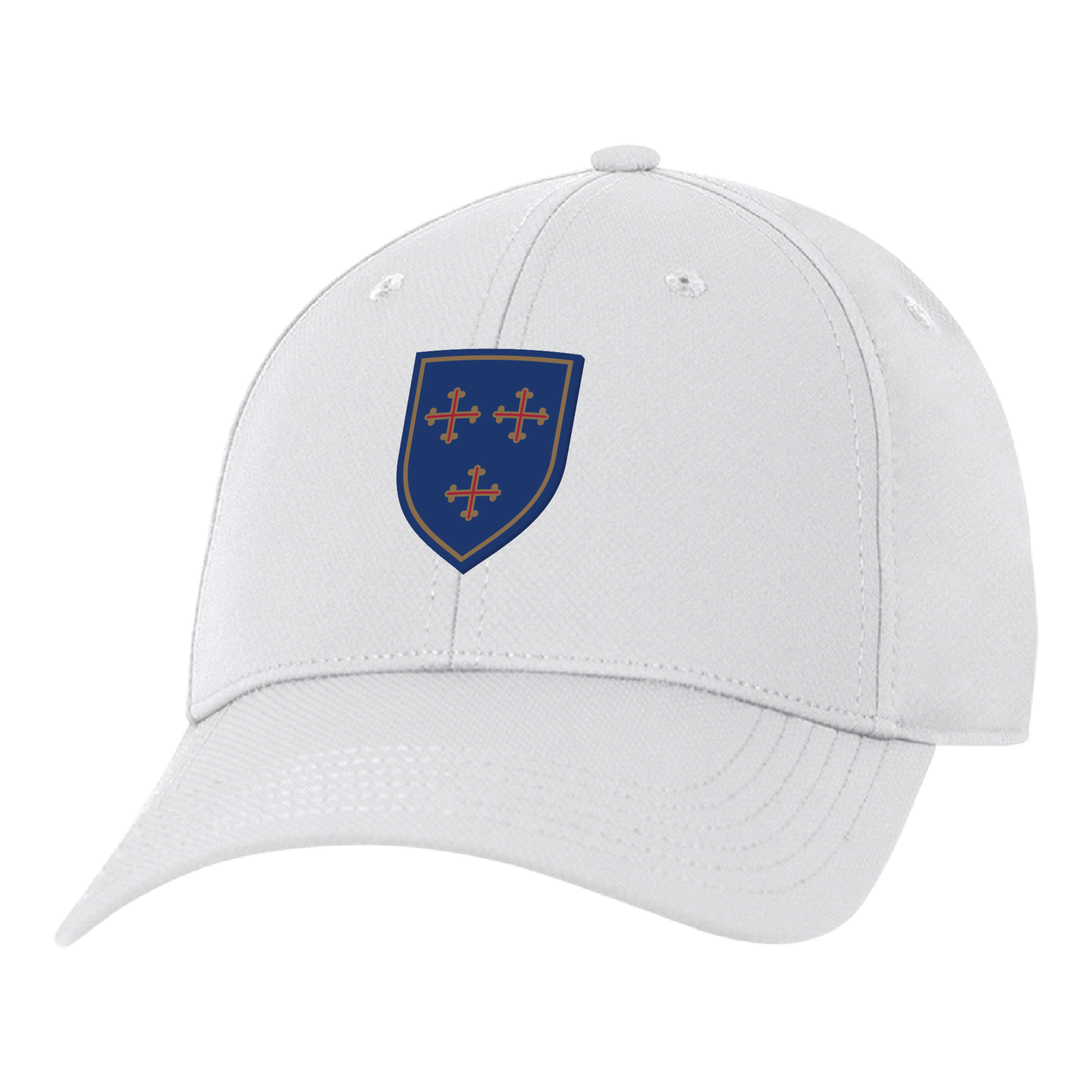 ahead ahead Ultimate Fit Cap White with Color Shield