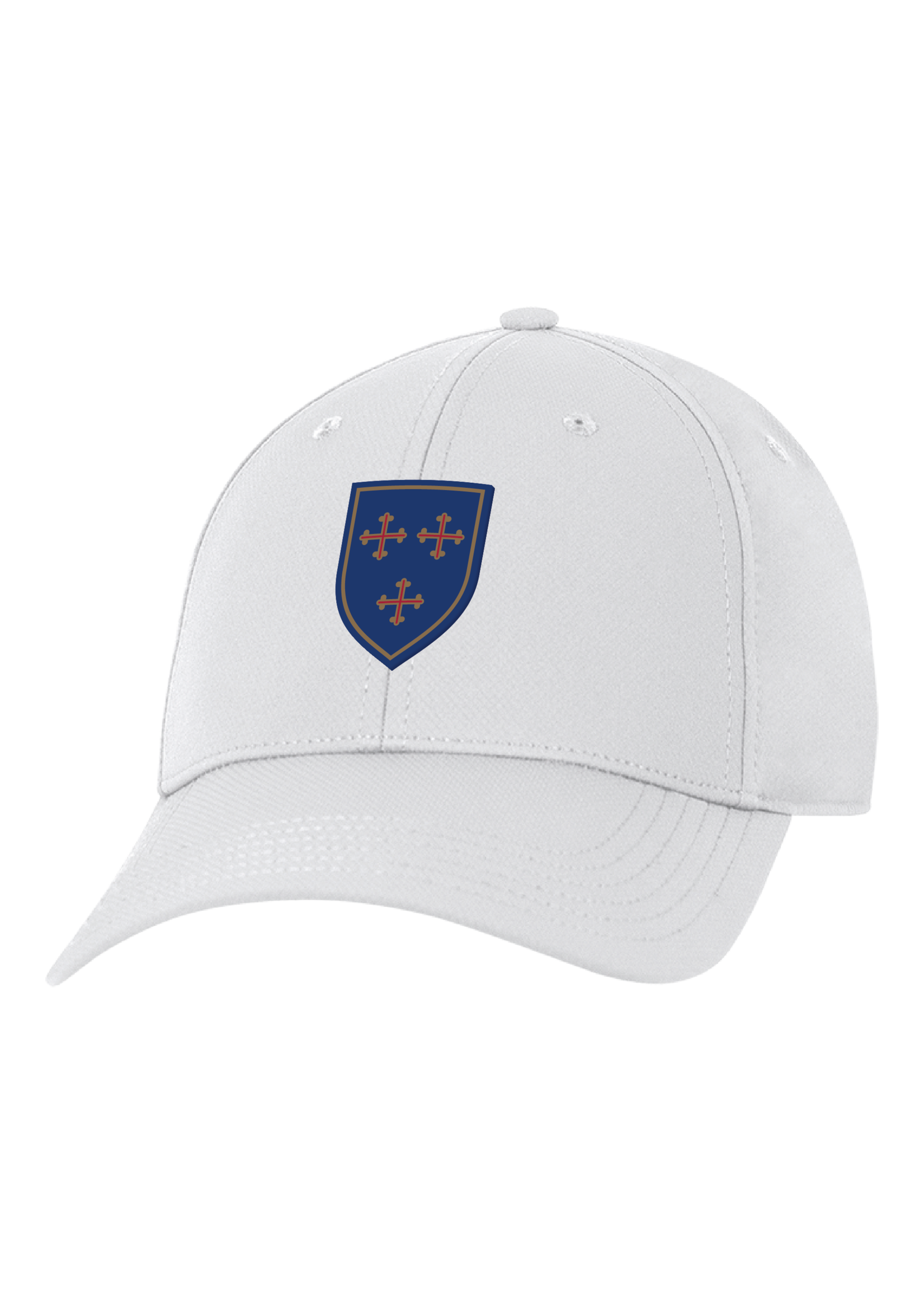 ahead ahead Ultimate Fit Cap White with Color Shield