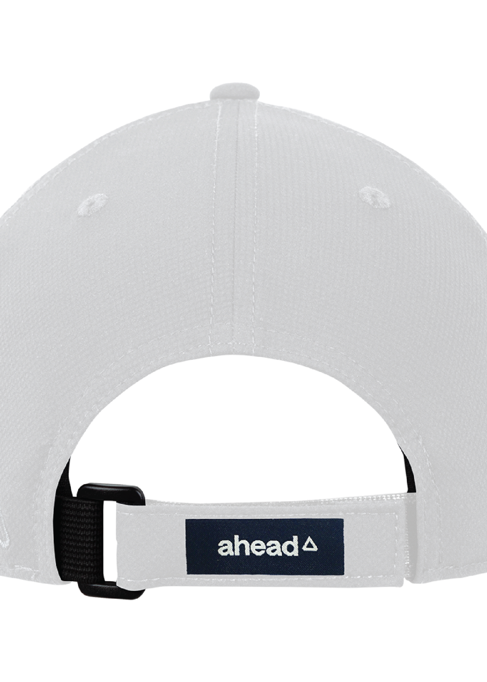 ahead ahead Ultimate Fit Cap White with Color Shield
