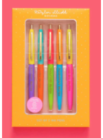 Taylor Elliott Designs T Elliott Designs Compliments Ink Pens Set/5