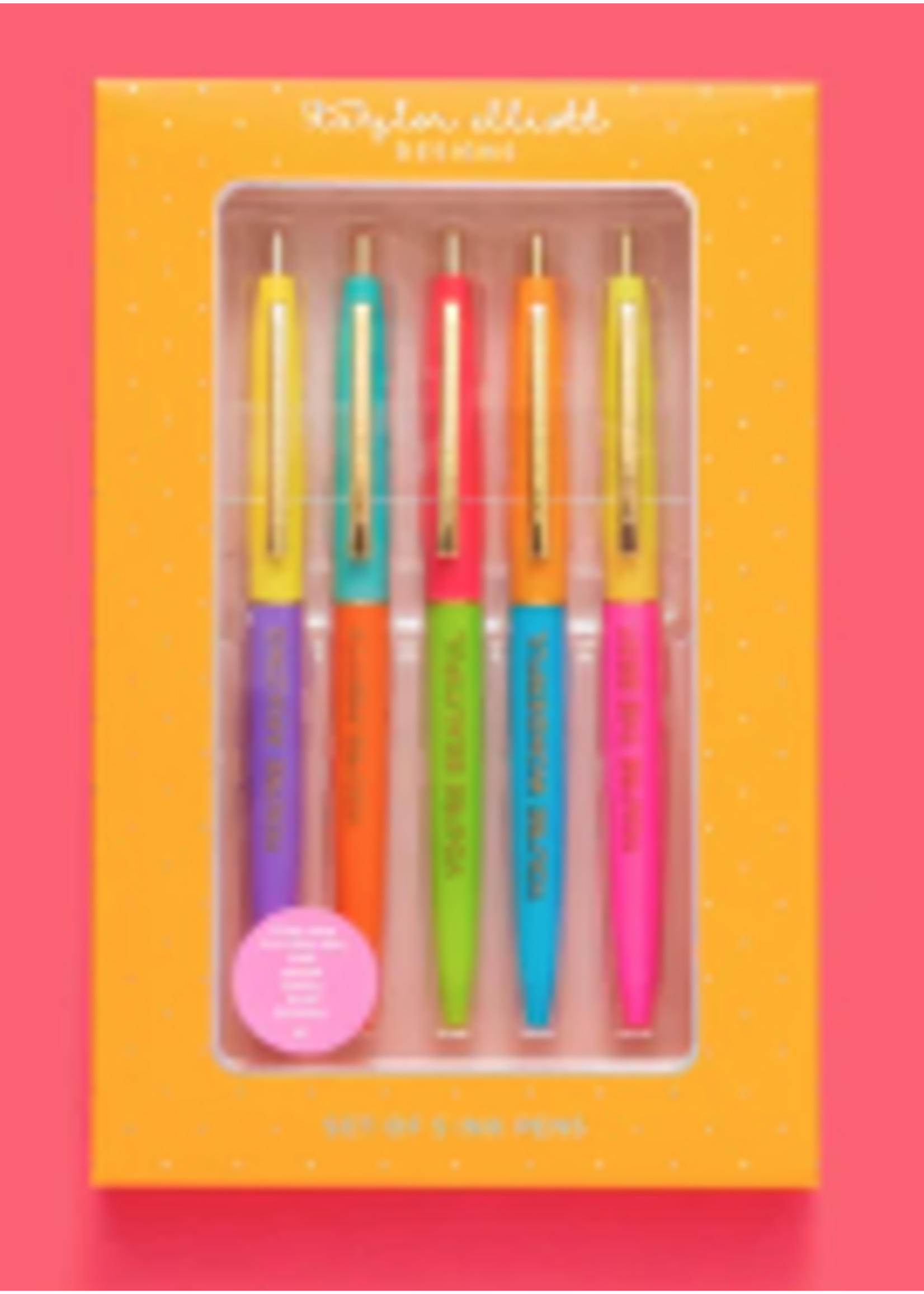 Taylor Elliott Designs T Elliott Designs Compliments Ink Pens Set/5