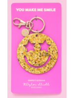Taylor Elliott Designs T Elliott Designs Confetti Keychain Smiley Stars