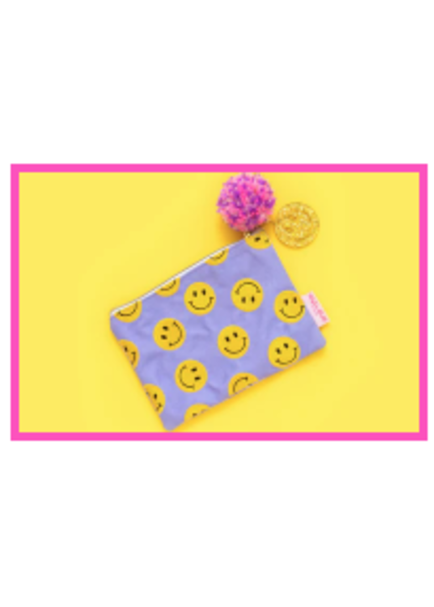 Taylor Elliott Designs T Elliott Designs ME Smiley Pouch