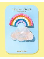 Taylor Elliott Designs T Elliott Designs Rainbow and Cloud Clip Set