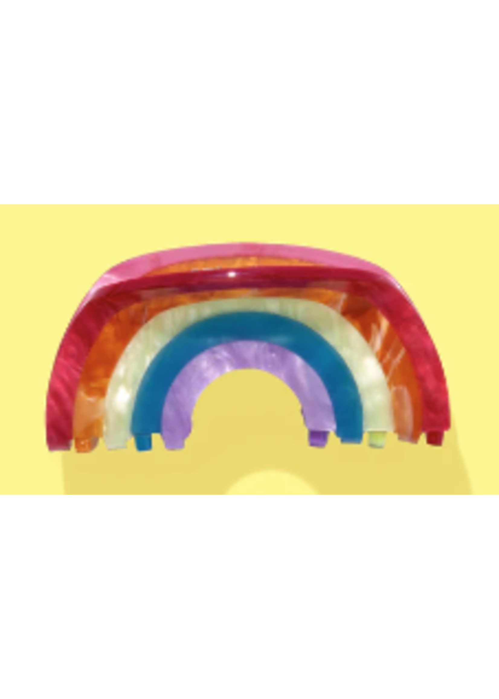 Taylor Elliott Designs T Elliott Designs Rainbow Claw Clip
