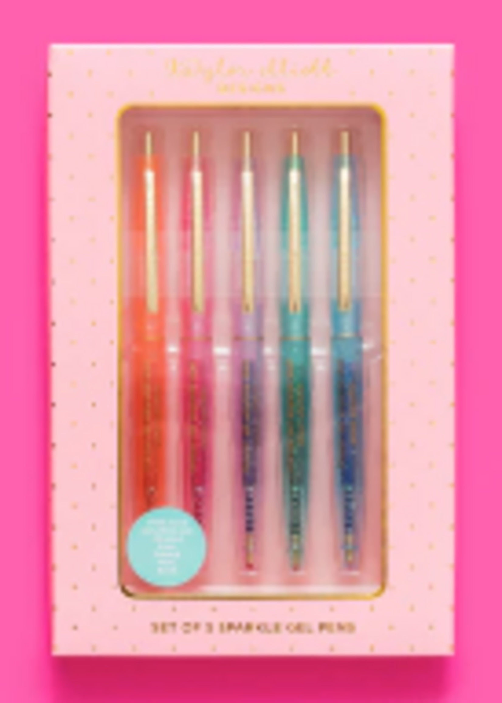 Taylor Elliott Designs T Elliott Designs Sparkle Gel Pens Set/5