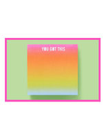 Taylor Elliott Designs T Elliott Designs Sticky Note Pad You Got This