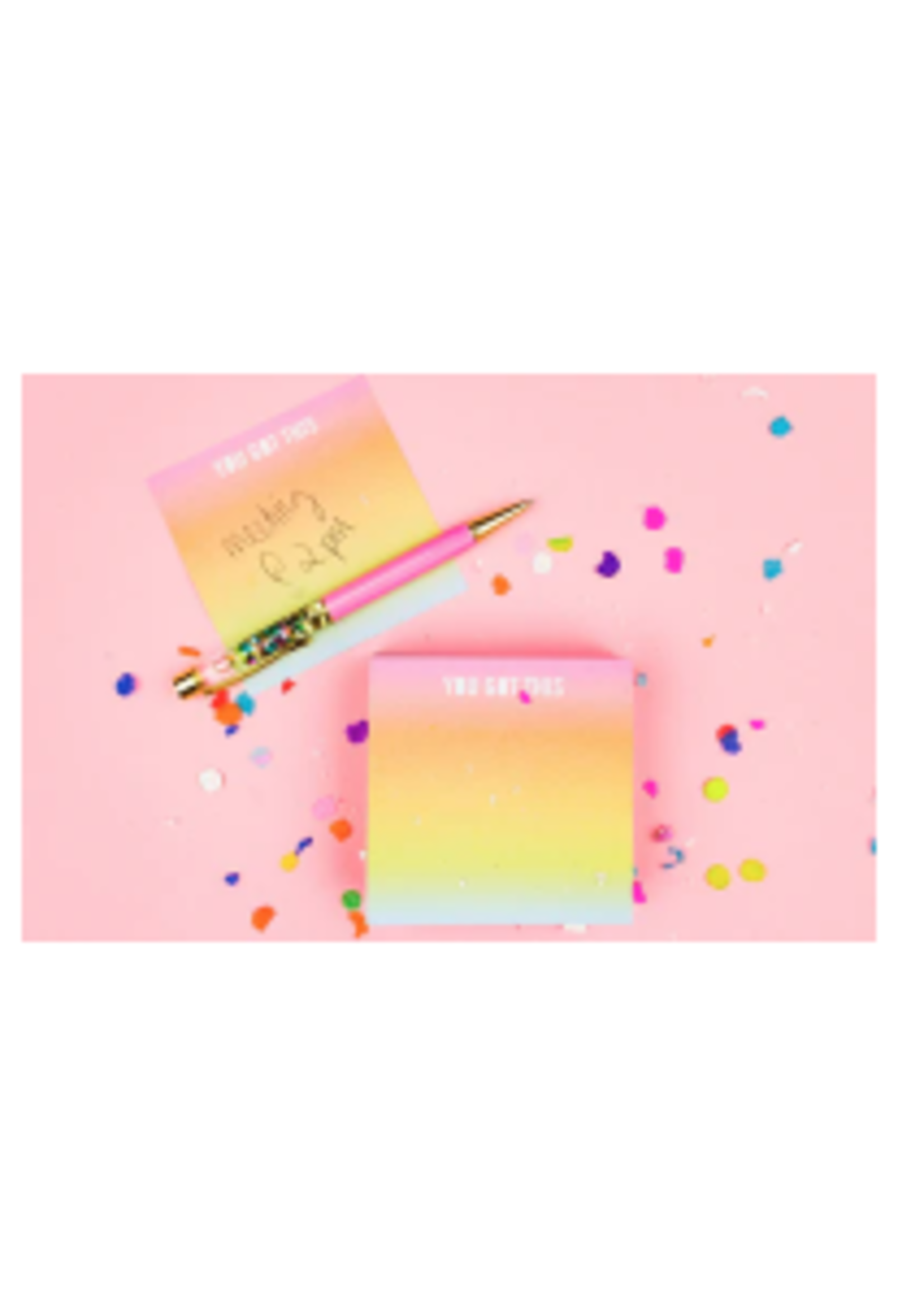 Taylor Elliott Designs T Elliott Designs Sticky Note Pad You Got This