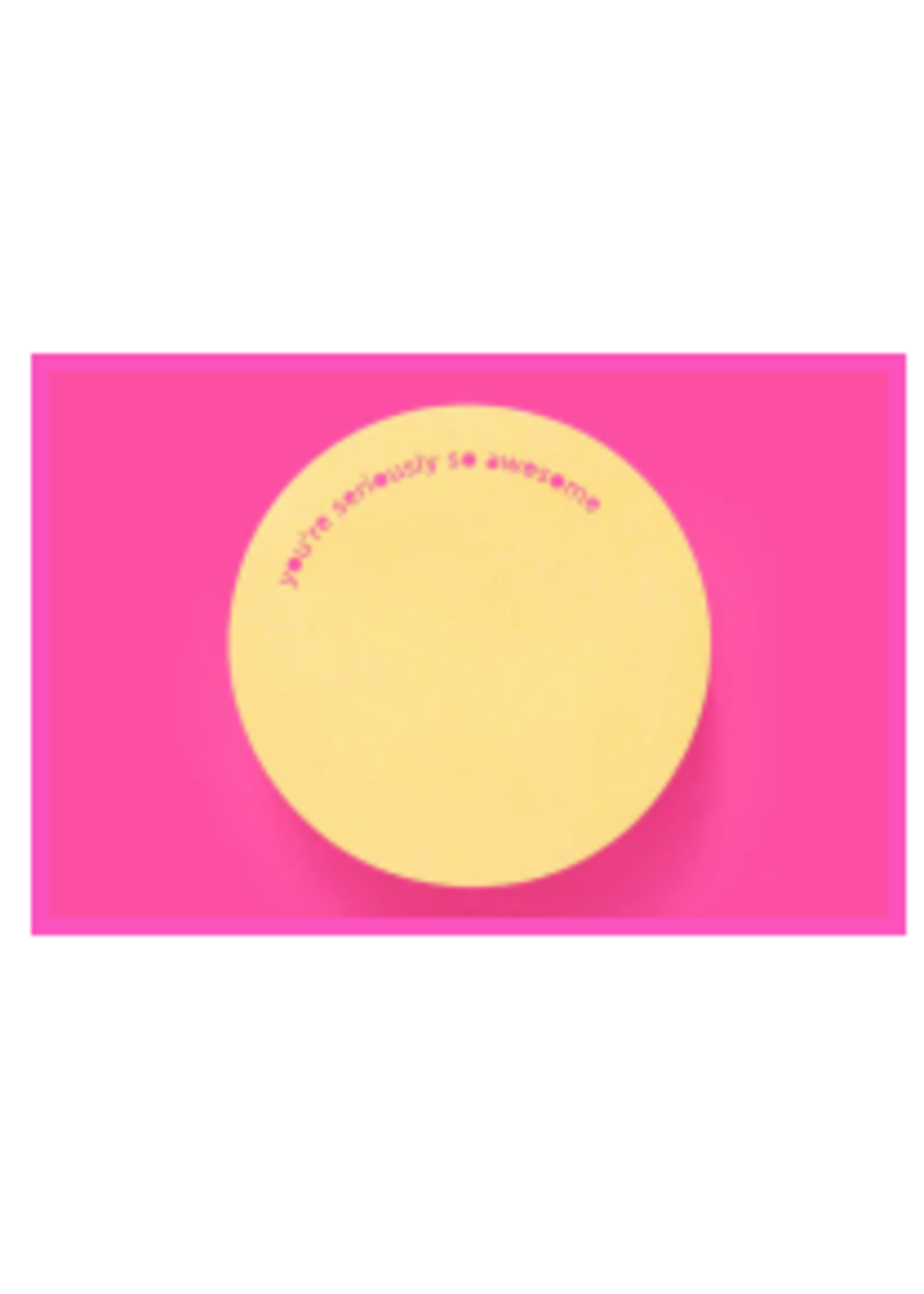 Taylor Elliott Designs T Elliott Designs Sticky Note Pad You're Awesome
