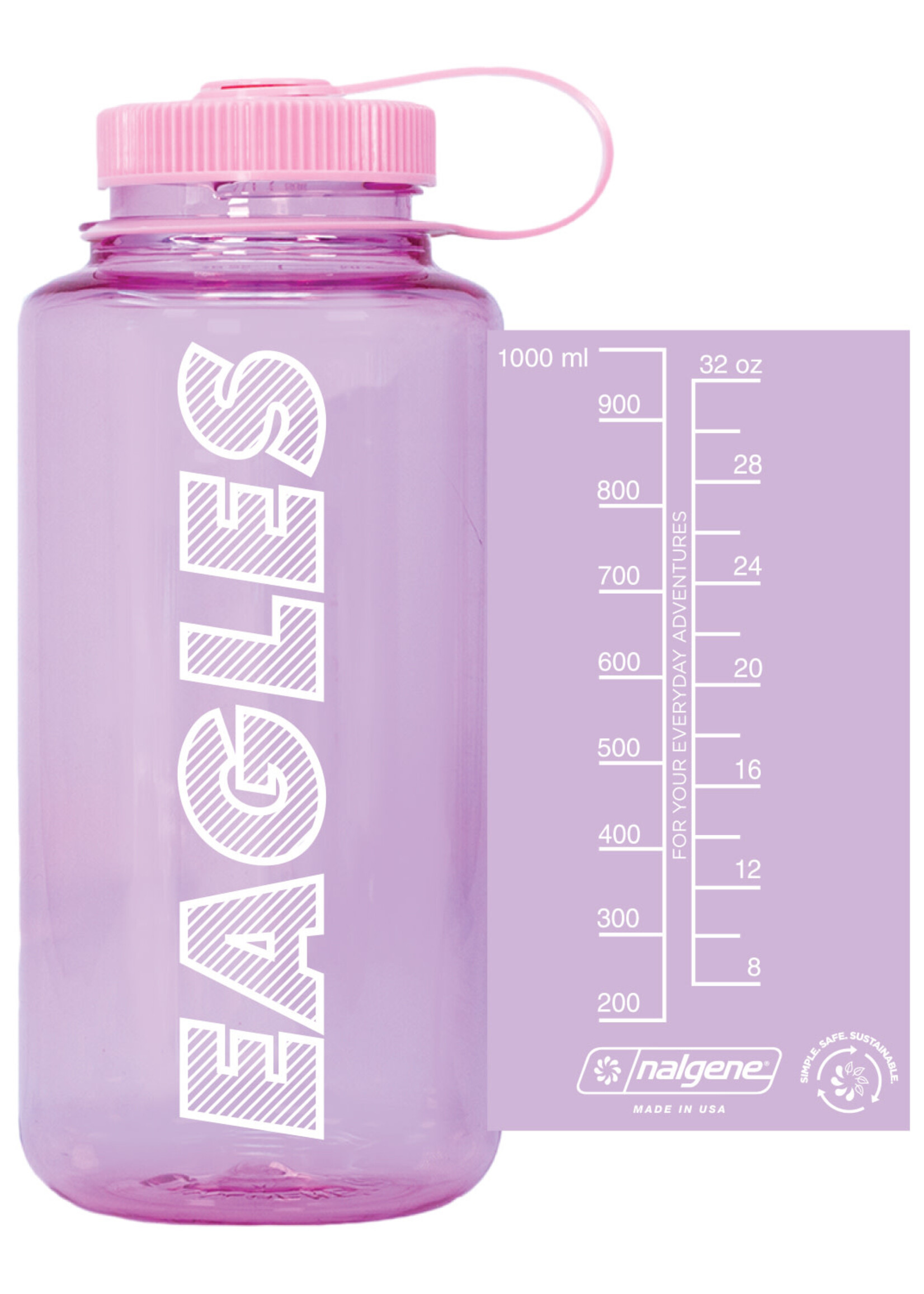 Nordic Nordic - 32 oz. Pink Nalgene Bottle