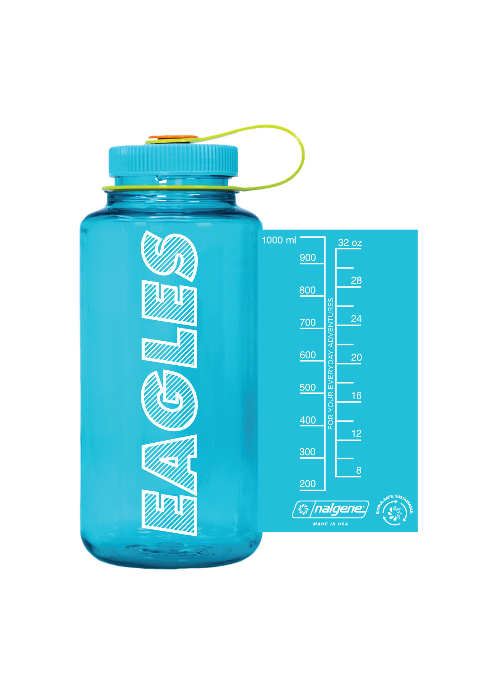 Nordic Nordic - 32 oz. Aqua Nalgene Bottle