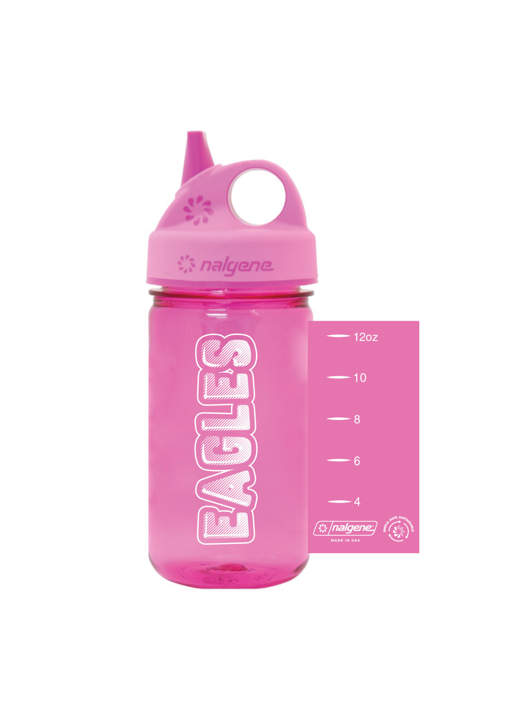 Nordic Nordic - 12 oz. Pink Sippie Cup