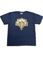 Comfort Colors 6J Threads Sequin Eagle Head Tee Navy