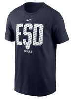 Nike Nike Boys Navy Legend SS Tee Striped ESD