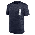 Nike Nike Boys Velocity Navy SS Tee Vertical Striped Eagles