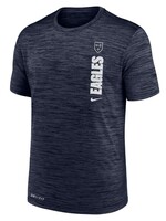 Nike Nike Boys Velocity Navy SS Tee Vertical Striped Eagles