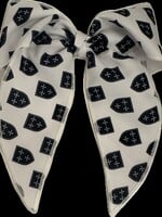 Wee Ones Wee Ones KING Game Day Whimsy Tail Bow with Shield