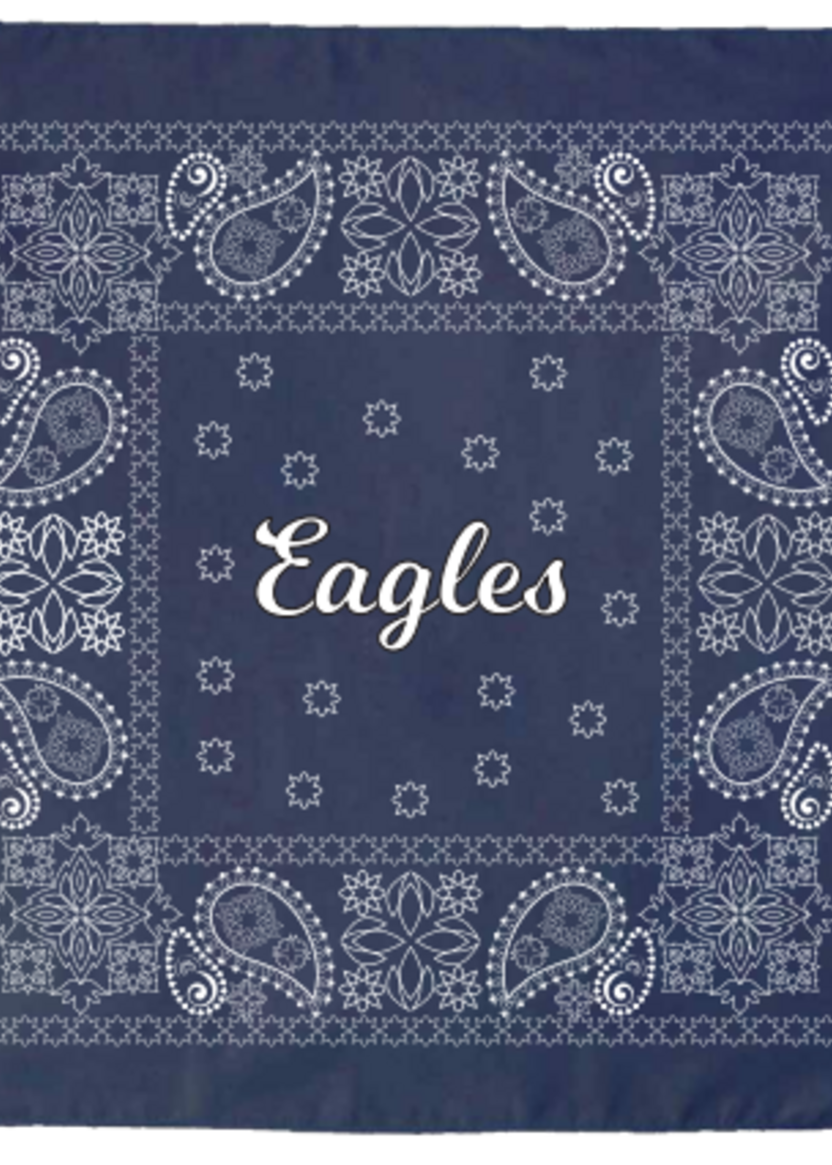 Jardine Navy Bandana with EAGLES