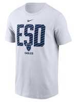 Nike NIKE Dri Fit Cotton Tee Striped ESD with Shield and EAGLES