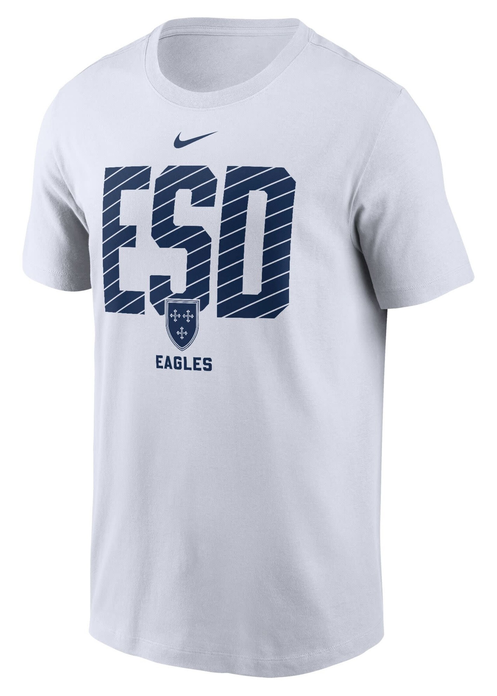 Nike NIKE Dri Fit Cotton Tee Striped ESD with Shield and EAGLES