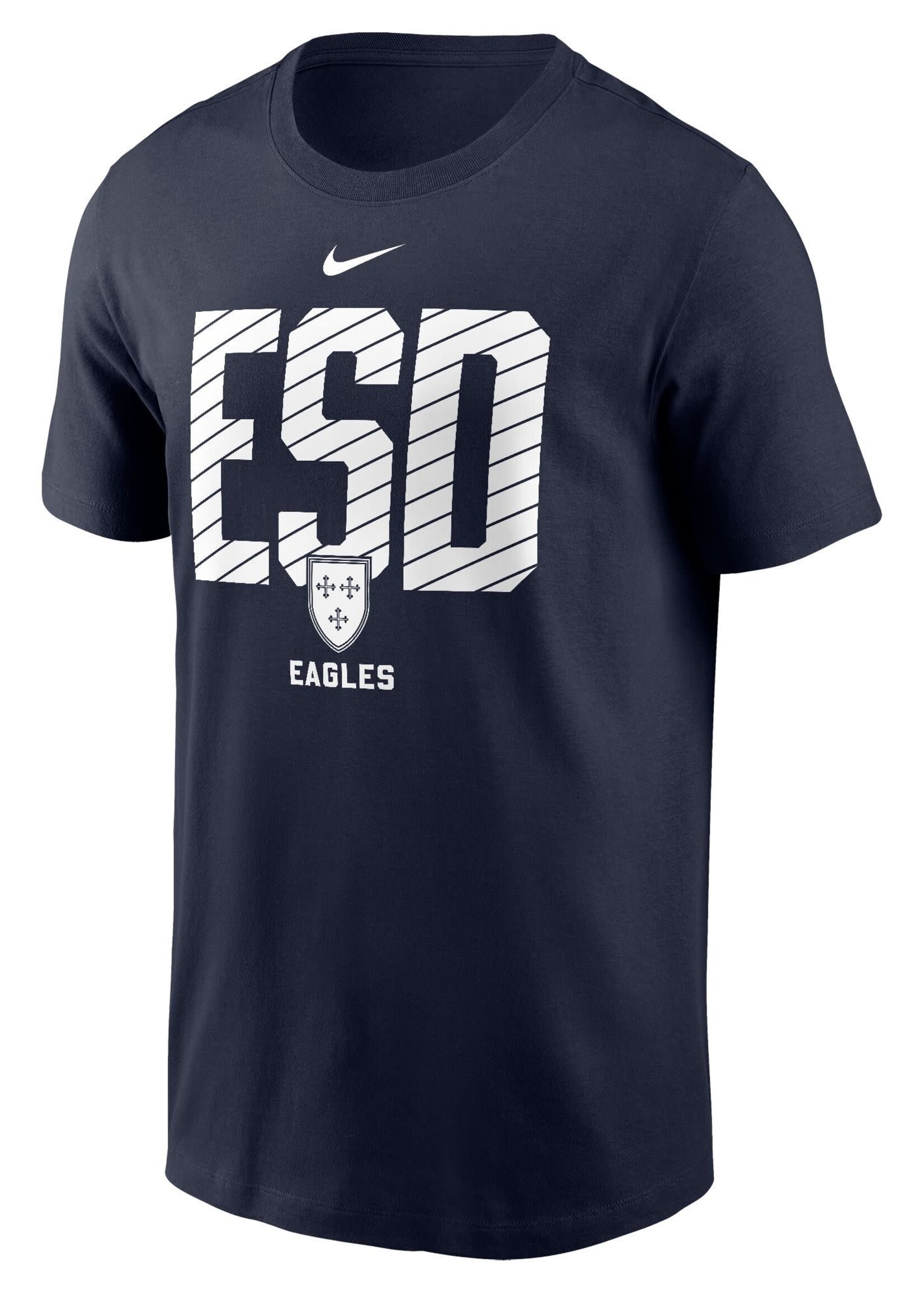 Nike NIKE Dri Fit Cotton Tee Striped ESD with Shield and EAGLES