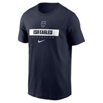 Nike NIKE Adult Core Tee Navy with Striped ESD EAGLES Athletics