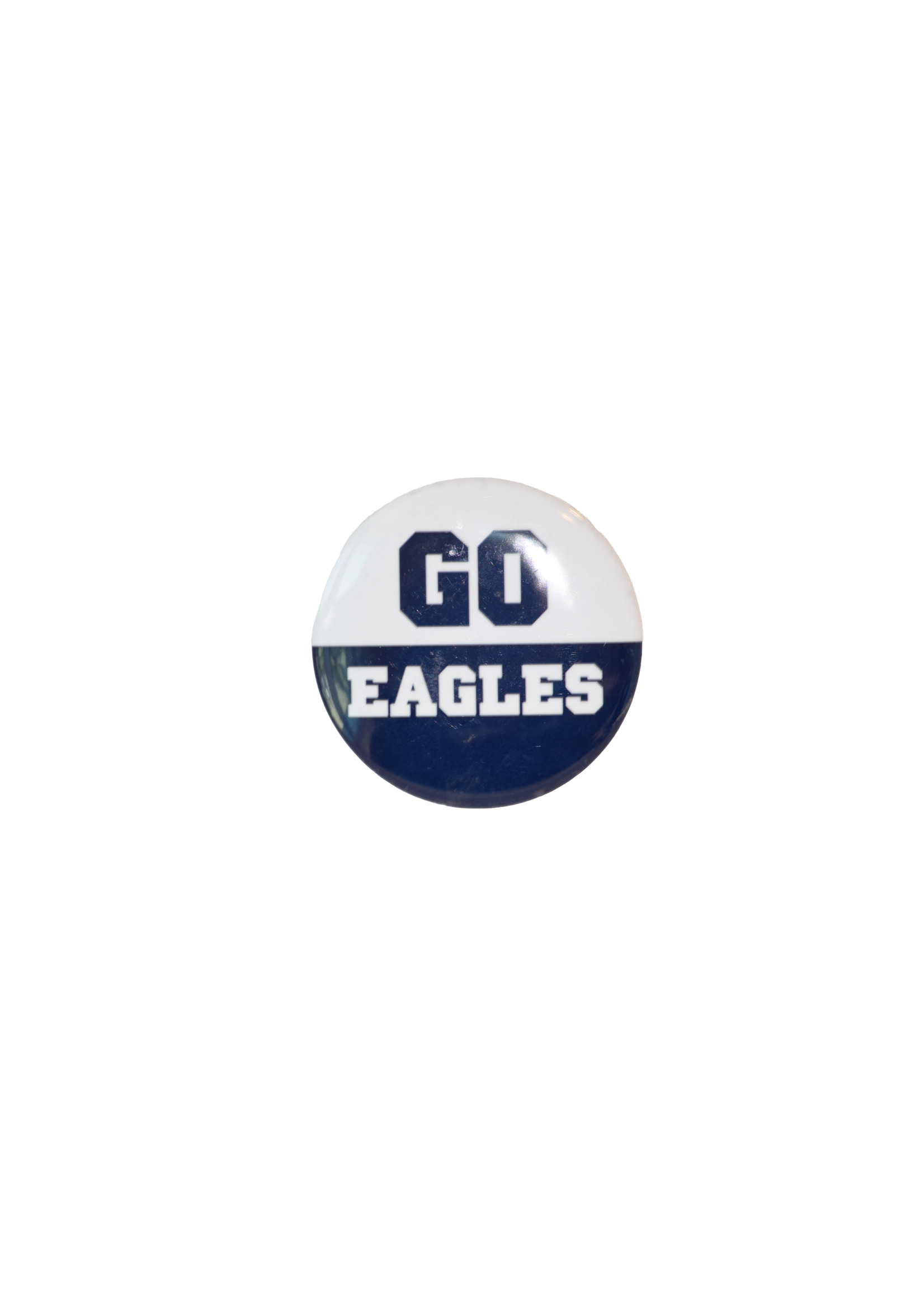 MCM BUTTON GO EAGLES NVY/WHT