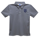 Vive la Fete Ted Striped Polo with Shield