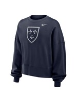 NIKE Women's Phoenix Crew Navy with Full Front Shield