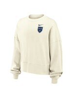 Nike Nike Adult Phoenix Fleece Crew Sweatshirt White