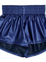AZARHIA Metallic Steph Shorts Navy