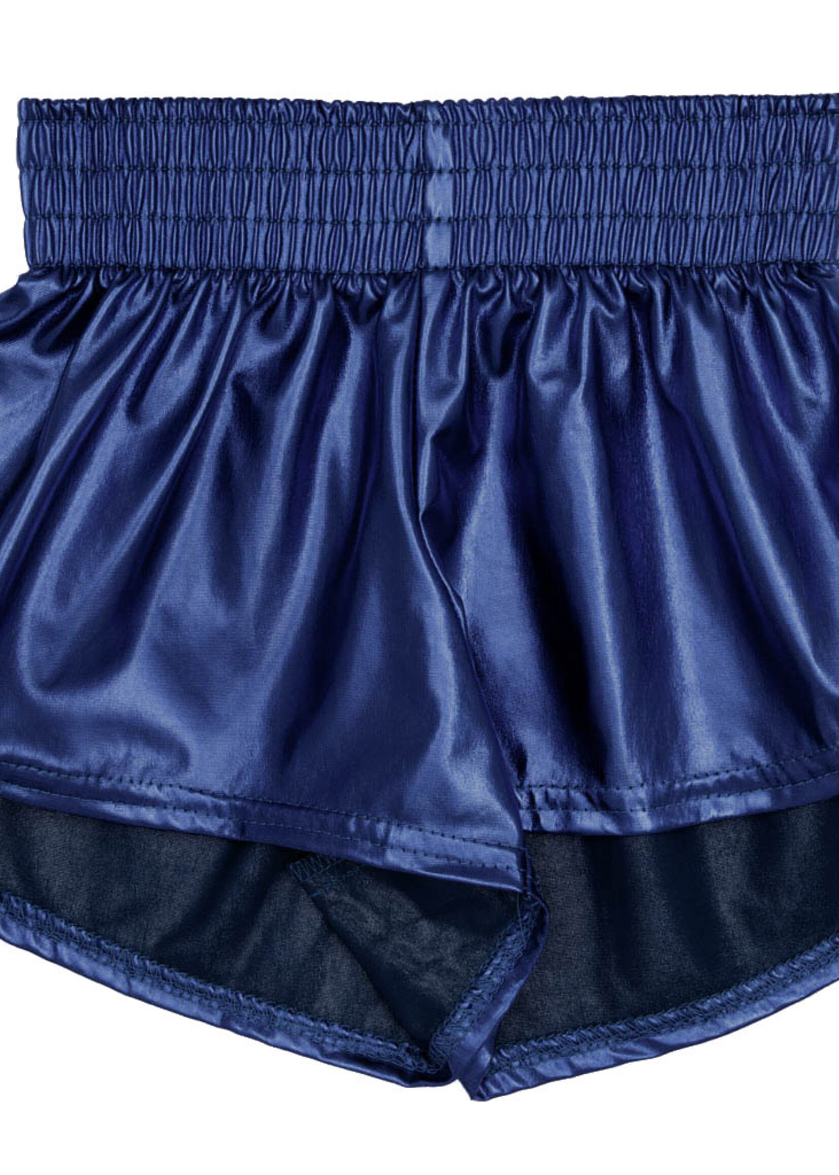 AZARHIA Metallic Steph Shorts Navy