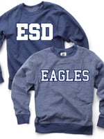 Wes and Willy Reversible Fleece Crew