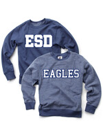 Wes and Willy Reversible Fleece Crew